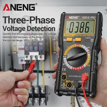 ANENG Digital Multimeters Rechargeable SZ818 Professional AC, Verzenden, Nieuw