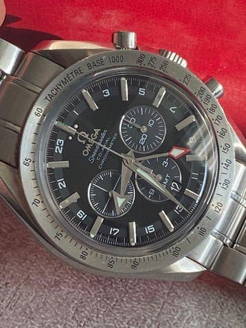 Omega - Speedmaster Co-Axial - GMT - 35815000 - Heren - 2006, Nieuw