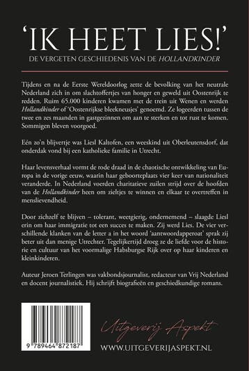 ‘Ik heet Lies!’ 9789464872187 Jeroen Terlingen, Verzenden, Zo goed als nieuw, Jeroen Terlingen
