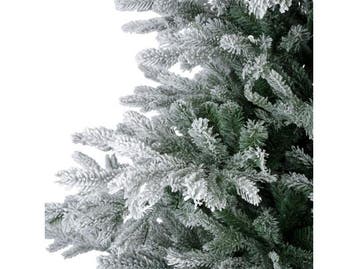 Everlands Grandis fir - kunstkerstboom - nepsneeuw -, Diversen, Kerst, Verzenden, Zo goed als nieuw
