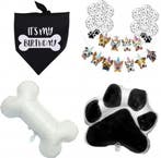 Honden verjaardags cadeau pakket 4-delig, Verzenden, Nieuw