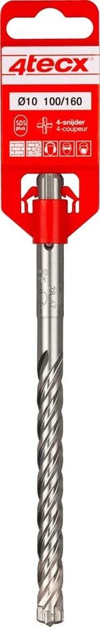 OUTLET 4tecx SDS+ hamerboor 4 snijder 16,0 x 400/450mm, Ophalen of Verzenden, Nieuw