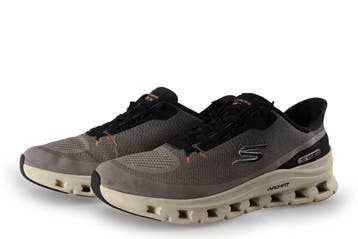 Skechers Instappers in maat 44 Bruin, Bruin, Verzenden, Overige typen, Zo goed als nieuw