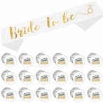 34-delige set Bride en Bride Tribe, Verzenden, Nieuw, Feestartikel, Geboorte of Huwelijk