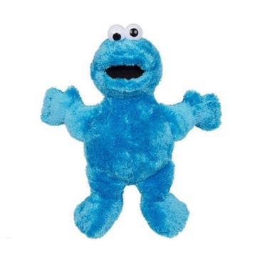 Sesamstraat Koekiemonster knuffel - pluche - 28/37 cm, Verzenden, Nieuw