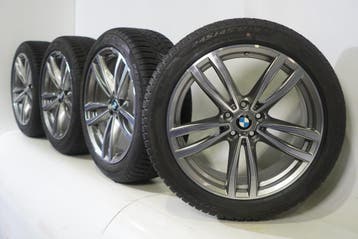 BMW 6 GT G32 7 serie G11 G12 647M 19 inch velgen Pirelli Run, 19 inch, Gebruikt, Velg(en), Winterbanden