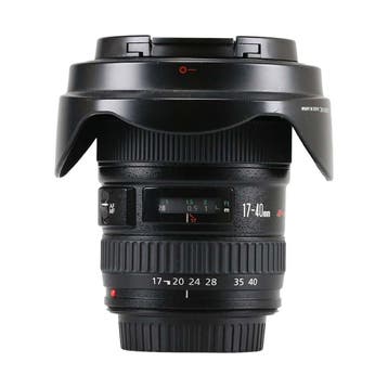 Canon EF 17-40mm f/4L USM met garantie, Gebruikt, Canon, Canon EF, Groothoeklens