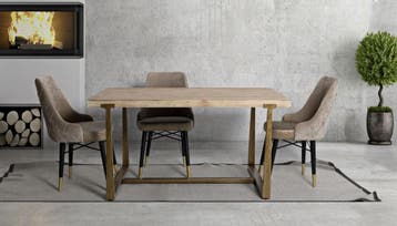 EETTAFEL ANKARA CM 150X90X78, Ophalen of Verzenden, Nieuw