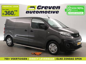 Peugeot e-Expert 75 kWh L2H1 | Snelladen | SOH 90% | Airco, Automaat, Elektrisch, Nieuw, Zilver of Grijs