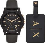 Armani Exchange AX7105 Geschenkset Herenhorloge met Bagage, Verzenden, Nieuw