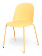 Miniforms Mariolina stoel, 4-poot, apricot, Ophalen of Verzenden, Gebruikt, Overige kleuren