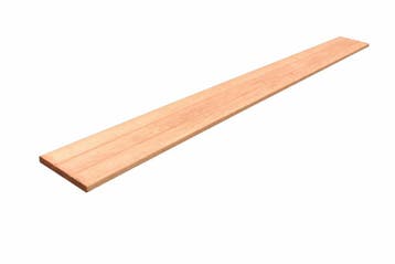 Hardhouten Keruing Schutting planken | Geschaafd | 16x145mm, Ophalen of Verzenden, Nieuw, Hout