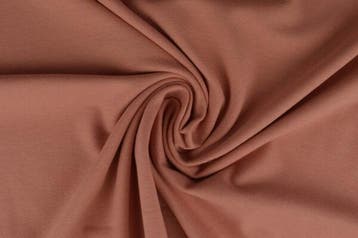Katoen tricot – Oud roze, 120 cm of meer, Ophalen of Verzenden, Katoen, Roze