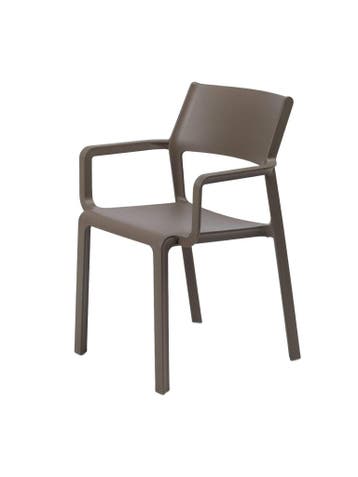 Nardi Trill dining Tabacco - Diningstoel 58x53x82cm (LxBxH), Nieuw