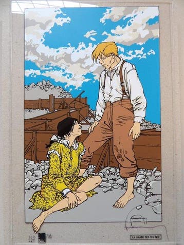 Hermann - Wild Bill - gezeefdrukt plexiglas - gesigneerd, Boeken, Nieuw
