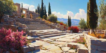 Iconica - Hellenic Ruins - unique 1/1 XXL (100 x 200 cm)