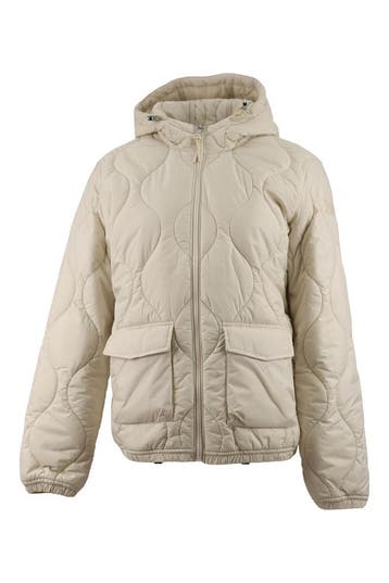 Napapijri Jas in maat M Beige, Napapijri, Verzenden, Zo goed als nieuw, Beige