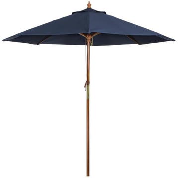 Bolero ronde donkerblauwe parasol 3 meter, Verzenden, Nieuw in verpakking