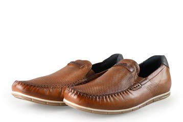 Bugatti Instappers in maat 42 Cognac, Bugatti, Overige kleuren, Verzenden, Overige typen