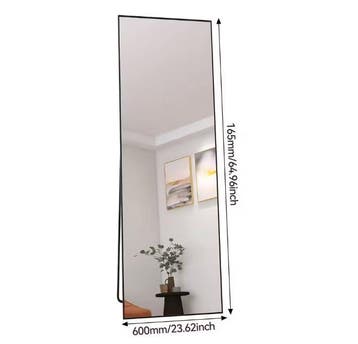 Volledige Lengte Spiegel 165×60 cm – Staand en Wandmodel, Verzenden, Nieuw