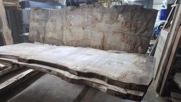 OPRUIMING – 3 brede esdoorn planken – 270 cm lang, Ophalen, Nieuw, 250 tot 300 cm, Plank