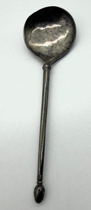 Hendrick Muntinck - Lepel - Zilver - 17e-eeuwse Paplepel