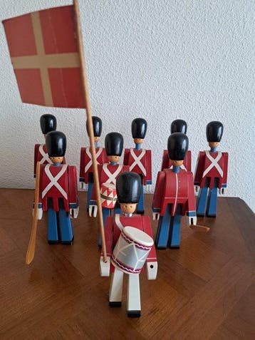 Kay Bojesen - Speelgoed figuur Soldats de la garde -, Antiek en Kunst