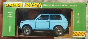 1:43 - Modelbouwdoos - Lada 2121 niva, Nieuw