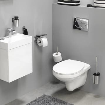 Toiletrolhouder met Klep Tiger Colar RVS Gepolijst, Ophalen of Verzenden, Nieuw