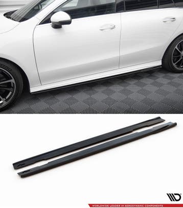 Side Skirts Diffuser voor Mercedes CLA35  AMG /W118 AMG Line, Ophalen of Verzenden