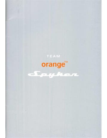 2003 SPYKER CARS TEAM ORANGE PERSMAP ENGELS, Boeken, Nieuw, Author