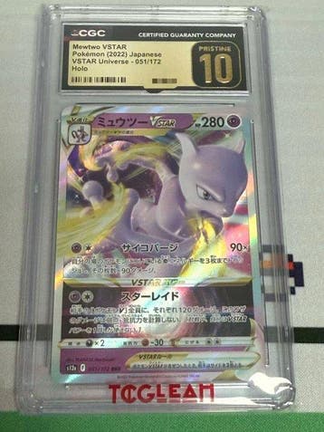 Pokémon - 1 Graded card - Mewtwo - CGC Pristine 10 - Scarlet, Nieuw
