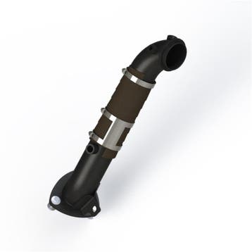 MBRP 15-16 Chevy/GMC 6.6L Duramax 3in Down Pipe (For 3 Bolt, Ophalen of Verzenden, Nieuw