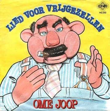 vinyl single 7 inch - Ome Joop - AndrÃ© van Duin â Lie, Verzenden, Zo goed als nieuw