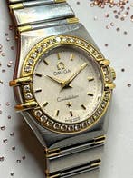 Omega - Constellation Manhattan Lady - Diamonds Bezel - BOX, Nieuw