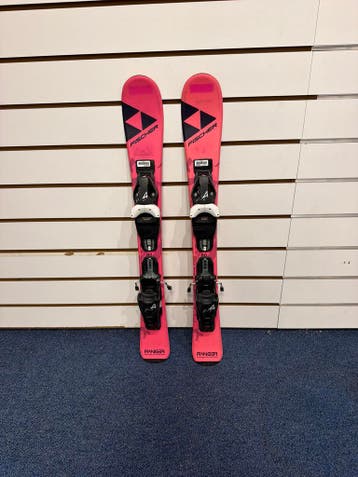 Fischer Ranger Jr. 80 + FJ4 AC - Kinder Ski-90, Sport en Fitness, 100 tot 140 cm, Ophalen of Verzenden, Carve, Skiën