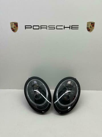 Porsche 991/2 ORIGINELE Led koplampen Black Edition Techart, Ophalen, Gebruikt, Porsche
