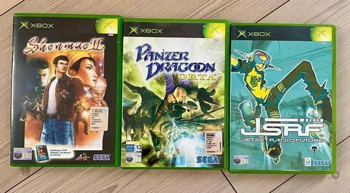 Microsoft - Xbox original - Shenmue II; Panzer Dragoon Orta;, Spelcomputers en Games, Spelcomputers | Overige Accessoires