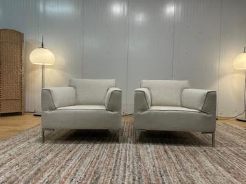 NIEUW Design on Stock Bloq 2x Fauteuil + GARANTIE, Huis en Inrichting, Design Fauteuil Stoel Design on Stock, Nieuw, 75 tot 100 cm