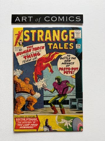 Strange Tales #124 - Thing Announced As Human Torchs, Nieuw