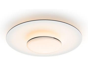 Philips Garnet - Plafondlamp - SceneSwitch LED - Zwart, Verzenden, Nieuw