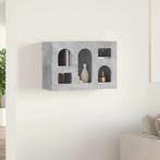 vidaXL Hangkast met plank Beton Grijs 60 x 20 x 40 cm, Huis en Inrichting, Kasten | Overige, Verzenden, Nieuw