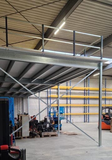 Entresolvloer, tussenvloer, 10250x10200x3000mm