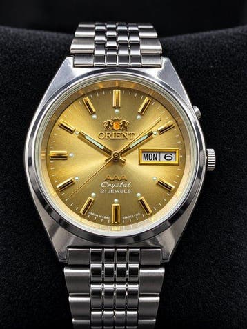 Orient - AAA Crystal - Vintage Automatic Day-Date - Zonder, Nieuw