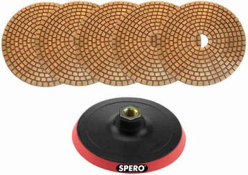 125mm Complete set 5 koper pads incl. 2mm Foam Padhouder, Ophalen of Verzenden, Nieuw