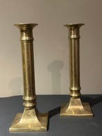 Kandelaber (2) - Metaal - Metalen kandelaars, Antiek en Kunst