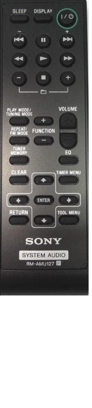 Afstandsbediening Sony rm-amu127, Ophalen of Verzenden, Nieuw, Origineel