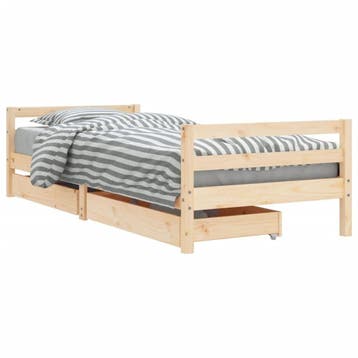 Kinderbed 80x200 met lades - Nu 30% korting (retour), Kinderen en Baby's, 70 tot 85 cm, Ophalen of Verzenden, Zo goed als nieuw