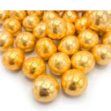 Chocolade Parels XXL Vintage Gold 130g, Verzenden, Nieuw