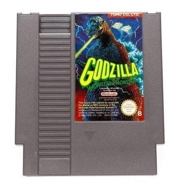 Godzilla [Nintendo NES], Spelcomputers en Games, Ophalen of Verzenden, Zo goed als nieuw